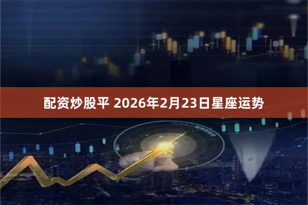 配资炒股平 2026年2月23日星座运势